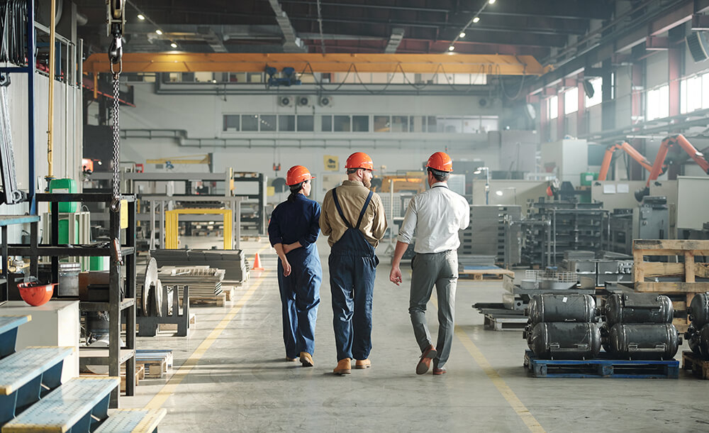 borne-de-distribution-energie-dans-production-industrie